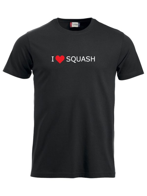 I LOVE SQUASH t-paita, miesten - Image 3