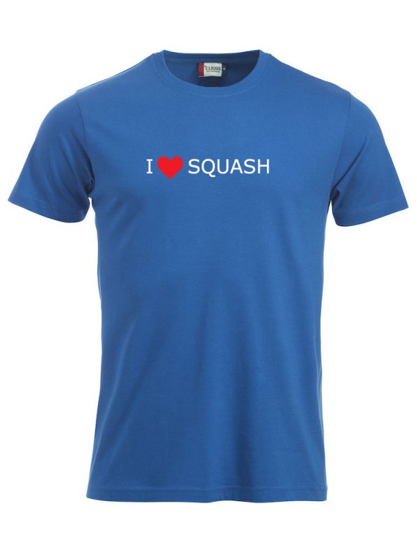 I LOVE SQUASH t-paita, miesten - Image 2