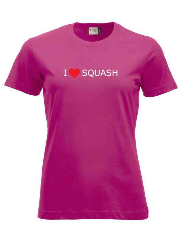 I LOVE SQUASH t-paita, naisten - Image 2