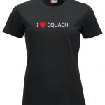 I LOVE SQUASH t-paita, naisten