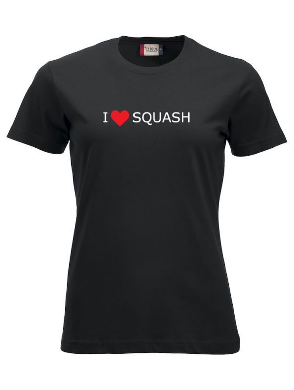 I LOVE SQUASH t-paita, naisten